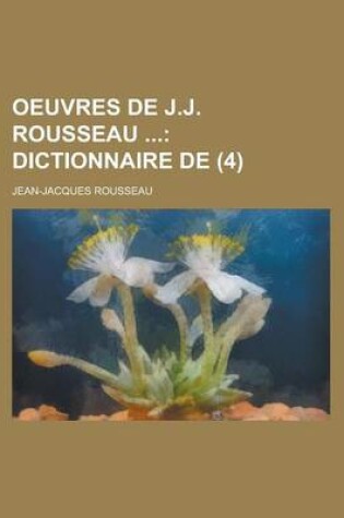 Cover of Oeuvres de J.J. Rousseau (4)