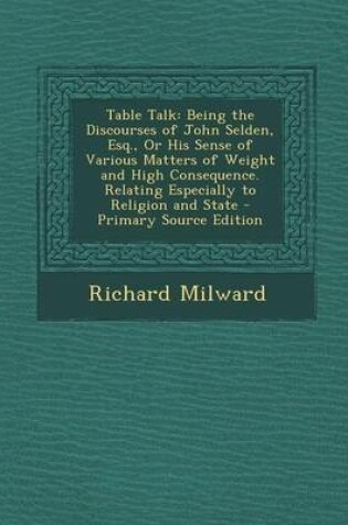 Cover of Table Talk