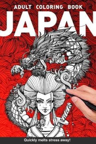 Cover of Japan Adults Coloring Book