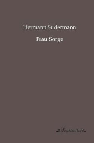 Cover of Frau Sorge