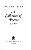 Book cover for A Collection of Poems 1955-1988