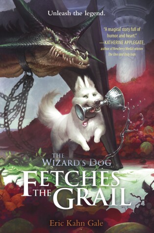 Book cover for The Wizard's Dog Fetches the Grail