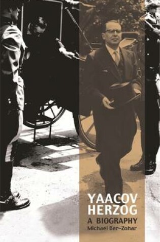Cover of Yaacov Herzog: A Biography