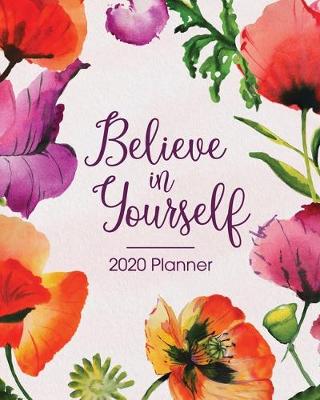 Cover of 2020 Planner Believe In Yourself