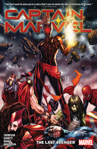 Book cover for Captain Marvel Vol. 3: The Last Avenger