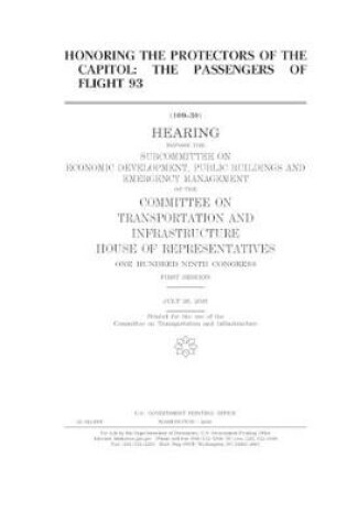 Cover of Honoring the protectors of the Capitol