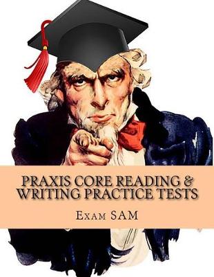 Book cover for Praxis Core Reading & Writing Practice Tests