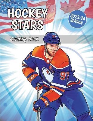 Cover of Hockey Stars Coloring Book