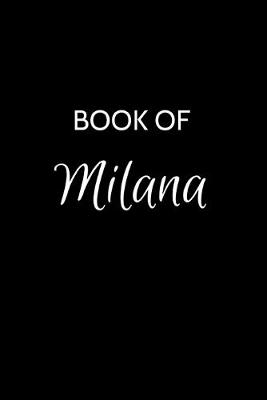 Book cover for Book of Milana