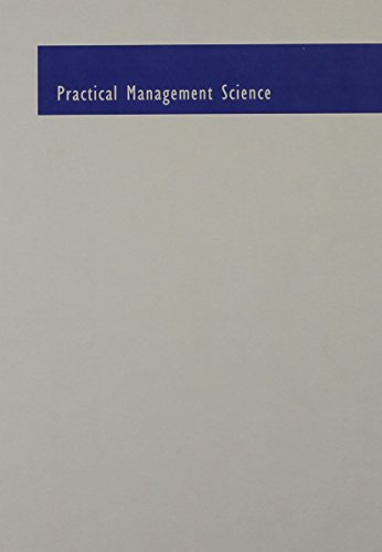 Book cover for Practical Management Science, Loose-Leaf Version