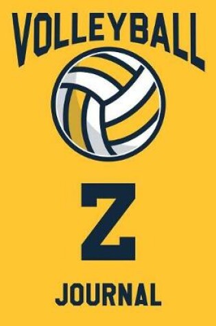 Cover of Volleyball Journal Z
