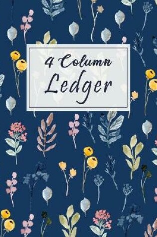 Cover of 4 Column Ledger