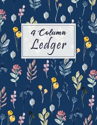 Cover of 4 Column Ledger