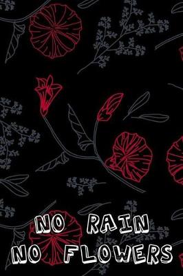 Book cover for No rain no flowers