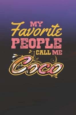 Book cover for My Favorite People Call Me Coco