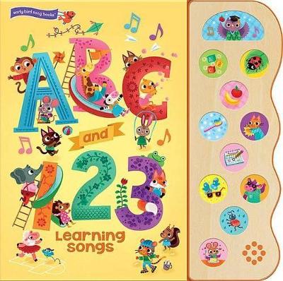 Book cover for ABC and 123 Learning Songs
