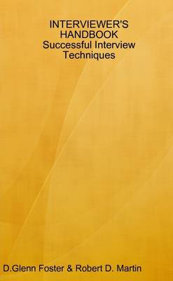 Book cover for Interviewer's Handbook: Successful Interview Techniques