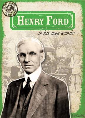 Book cover for Henry Ford in His Own Words
