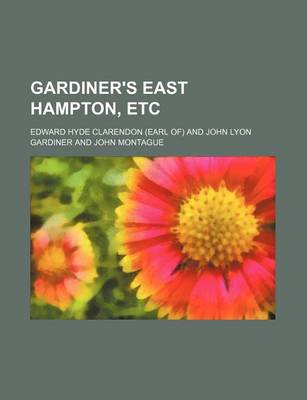 Book cover for Gardiner's East Hampton, Etc