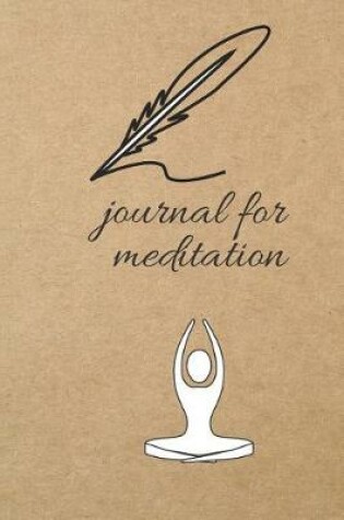 Cover of Journal for Meditation