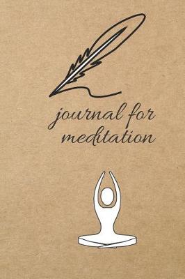 Book cover for Journal for Meditation