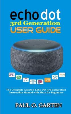 Book cover for Echo Dot 3rd Generation User Guide