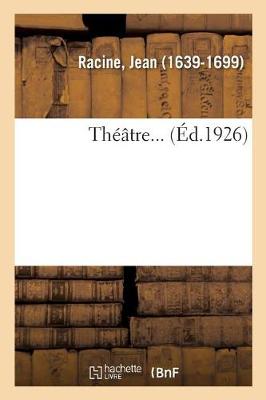 Book cover for Théâtre...