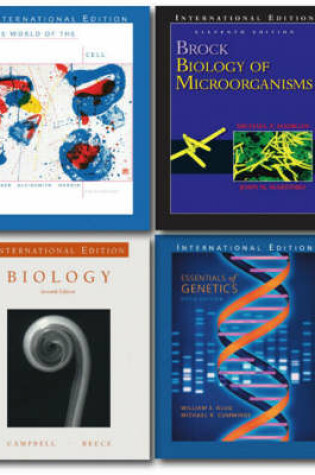 Cover of Valuepack:World of Cell with CD-ROM:International Edition/ Biology/Brock Biology of Microorg Grade Tracker Access Card:International Edition/Essentials of Genetics:International Edition.