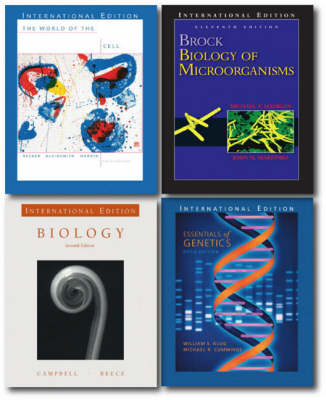 Book cover for Valuepack:World of Cell with CD-ROM:International Edition/ Biology/Brock Biology of Microorg Grade Tracker Access Card:International Edition/Essentials of Genetics:International Edition.