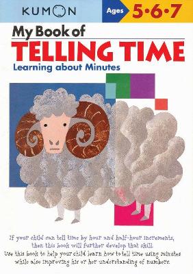 Book cover for My Book of Telling Time: Learning About Minutes