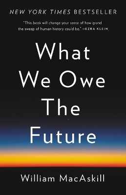 Book cover for What We Owe the Future