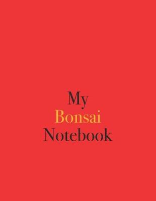 Book cover for My Bonsai Notebook