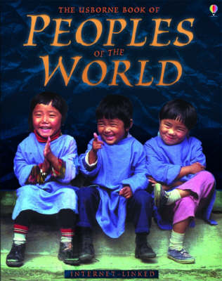 Book cover for The Usborne Book of Peoples of the World - Internet-linked