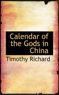 Book cover for Calendar of the Gods in China