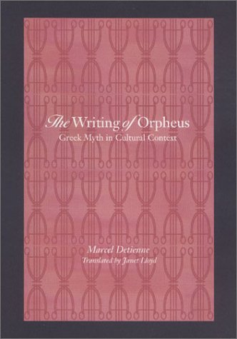 Book cover for The Writing of Orpheus