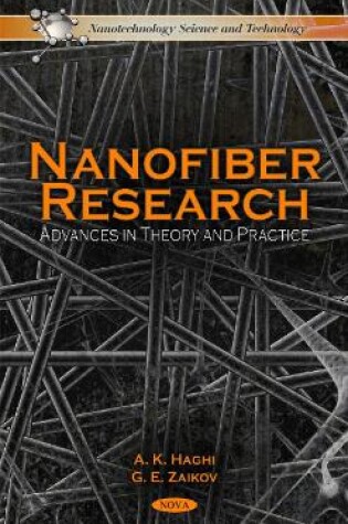 Cover of Nanofiber Research Advances
