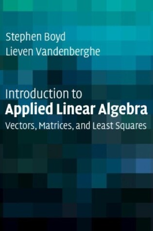 Cover of Introduction to Applied Linear Algebra