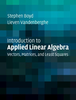 Book cover for Introduction to Applied Linear Algebra