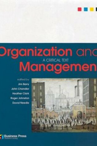Cover of Organization and Management