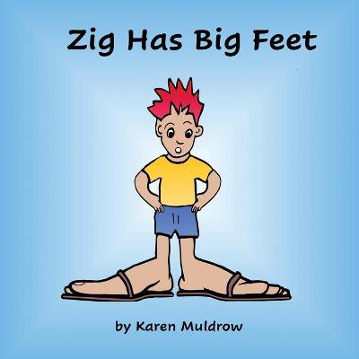 Book cover for Zig Has BIg Feet