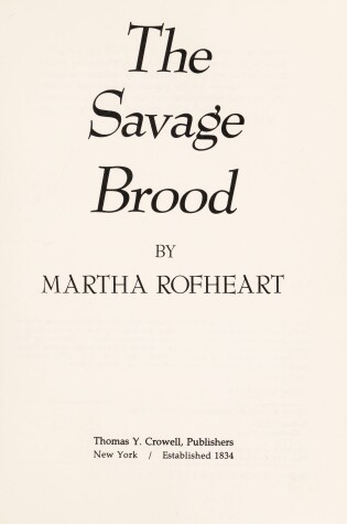 Cover of The Savage Brood
