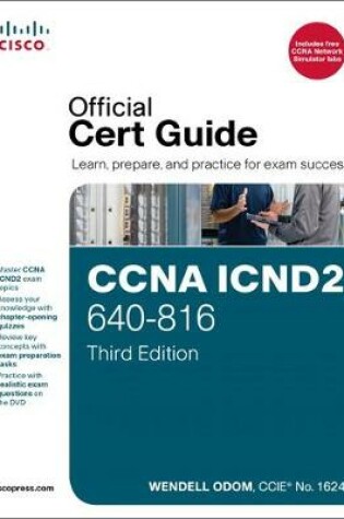 Cover of CCNA ICND2 640-816 Official Cert Guide