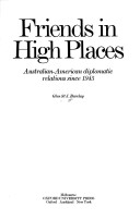 Book cover for Friends in High Places