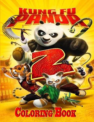Book cover for Kung Fu Panda Coloring Book