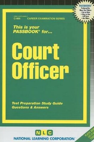 Cover of Court Officer