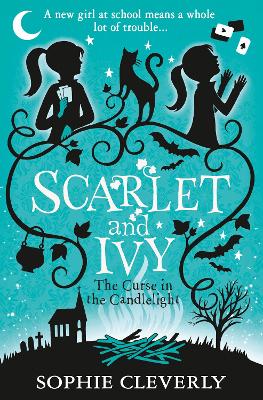 Book cover for The Curse in the Candlelight: A Scarlet and Ivy Mystery
