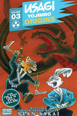 Cover of Usagi Yojimbo Origins, Vol. 3: Dragon Bellow Conspiracy