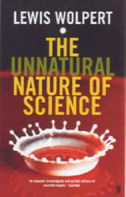 Book cover for Unnatural Nature of Science