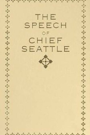 Cover of The Speech of Chief Seattle