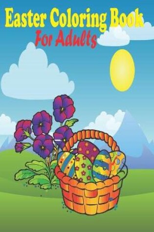 Cover of Easter coloring Book for Adults